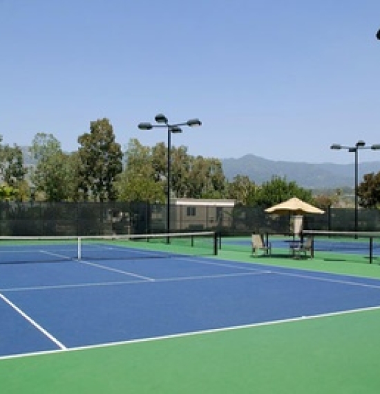 THI CÔNG SÂN TENNIS, BÓNG RỔ, BÓNG CHUYỀN NGOÀI TRỜI 